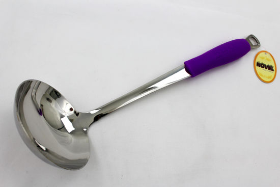 Picture of S/S LADLE  L (Silicone) (20)